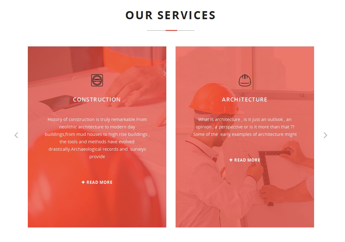 Aadi - Construction WordPress Theme