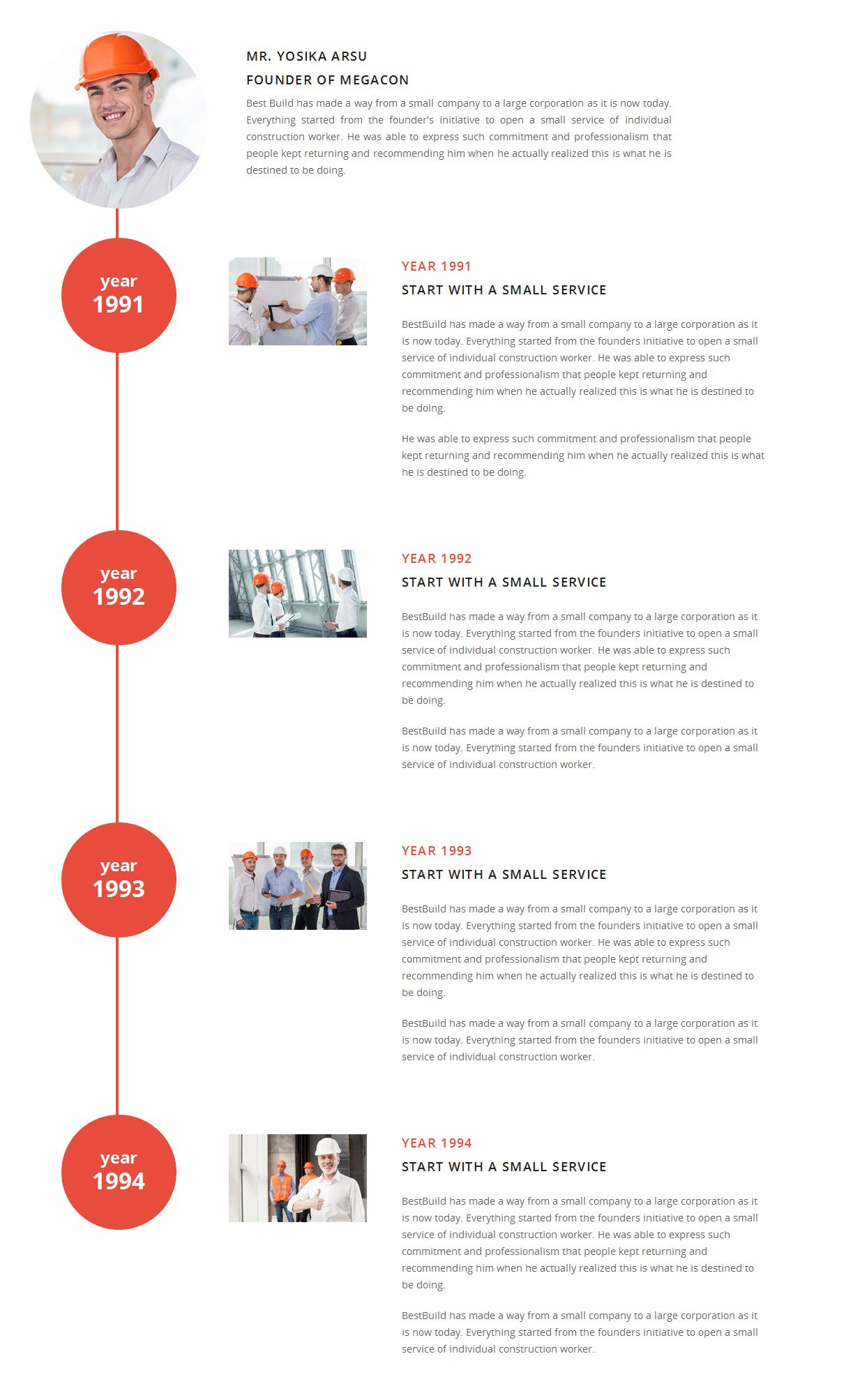 Aadi - Construction WordPress Theme